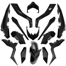 Kit carénage P2R pour Scooter Yamaha 400 X-Max 2018 à 2022 15 pièces noir