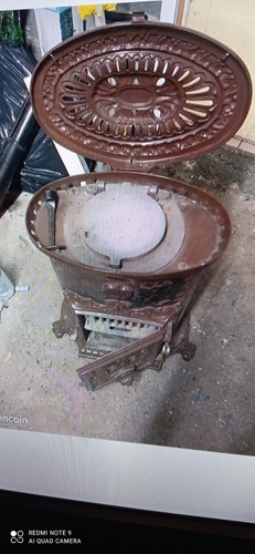 Ancien feu godin - feu, ovale
