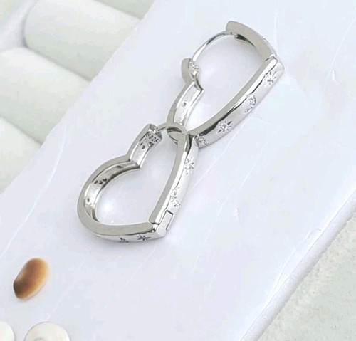 Anneaux cœurs argent - cœurs, en