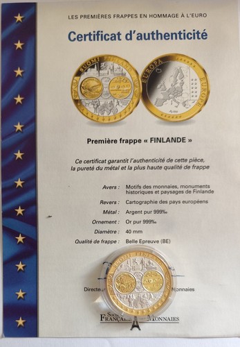 Médaille 1ère frappe - 1ère,