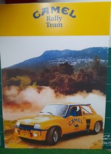 renault 5 turbo camel -  AFFICHE POSTER