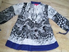 RENÉ DERHY: RAVISSANTE TUNIQUE FILLE TAILLE 8-10 ANS, IDÉALE SUR JEANS