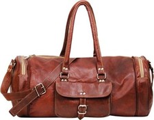Sac Cuir Polochon Voyage