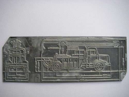Matrice imprimerie camion de - matrice,