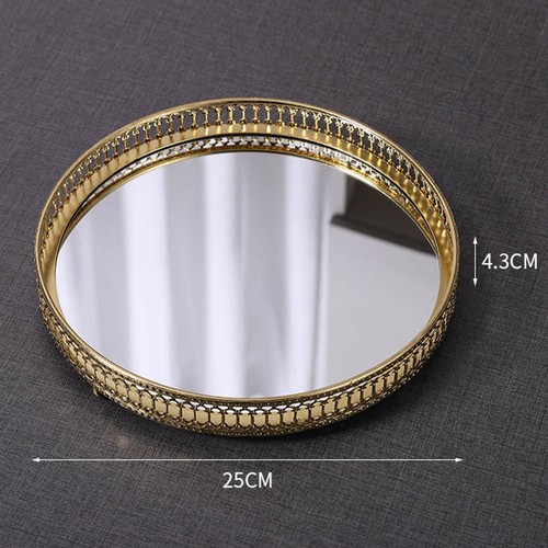 Plateau miroir vintage - , pour