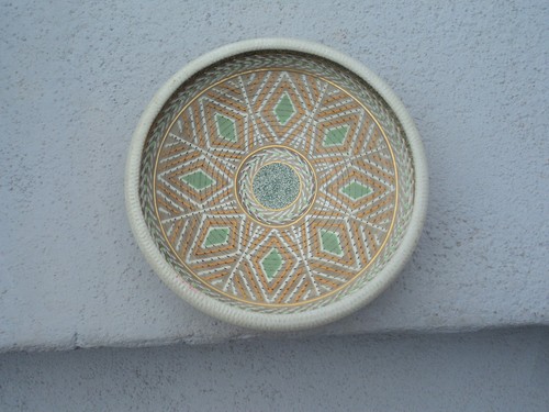 Ancien plat ceramiste - ancien, j