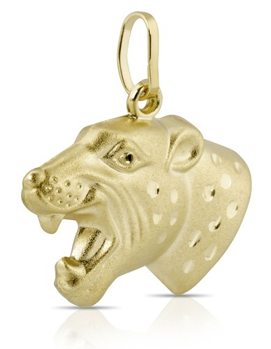 Pendentif jaune 585 - jaune,