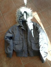 BLOUSON AVEC CAPUCHE DOUBLE TAILLE 16 ANS FILLE - GRIS POLYESTER