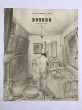 Fernando BOTERO, Galerie Claude Bernard, 1976. Affiche originale