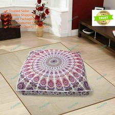 Décor Maison Housse Oreiller Mandala Bohème Coussin Housse Indien 35 x 35