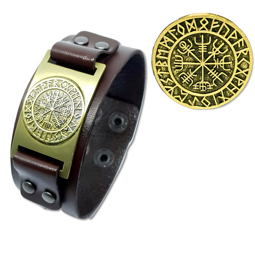 Vegvisir bracelet manchette - vegvisir, en