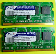 ADATA  1GO 2X512MB DDR2 667