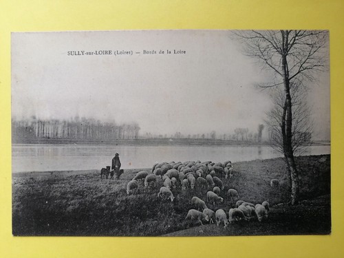 Cpa sully sur loire - 45,