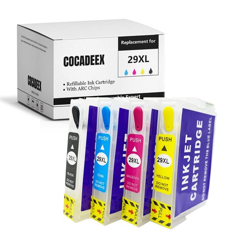Cartouche encre rechargeable - d'encre,