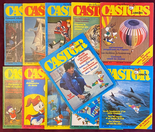 Castors juniors magazine lot - magazine,