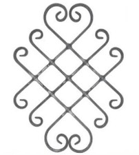 Ornement en fer forgé fer