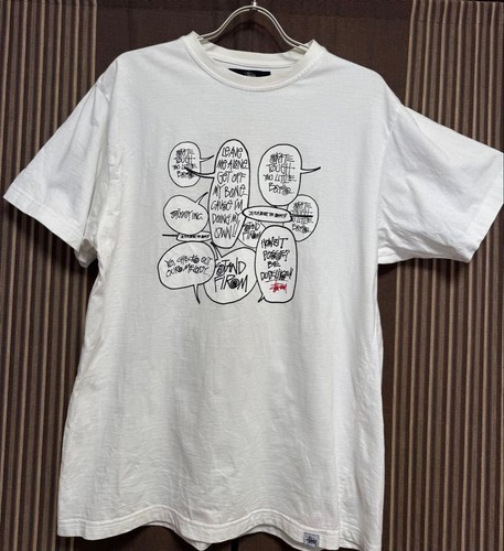 Stussy message logo - logo, t-shirt