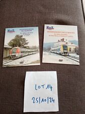 Lot 2 Dvd-Rail PASSION-SPÉCIAL  morvan paris clamecy cabine-TRAIN-SNCF-CHEMINOT