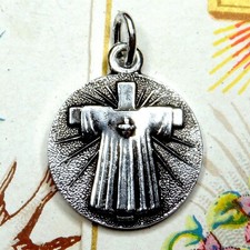 Saint Tunic, Seamless robe of Jesus. Heiliger Rock 1959. Antique Religious Medal