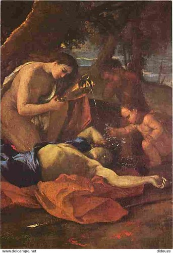 Carte postale art peinture - -,