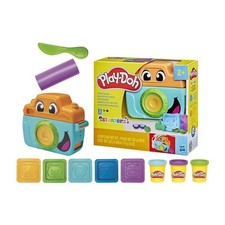 Play-Doh Mes petites photos Starters, pâte a modeler, caméra factice, 7 accessoi