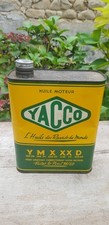 Ancien Bidon  D'huile 2 Litres YACCO 
