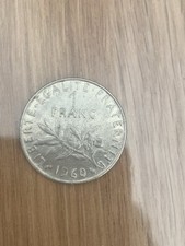 piece de 1 franc rare semeuse