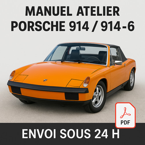 Manuel atelier porsche 914 - atelier, et