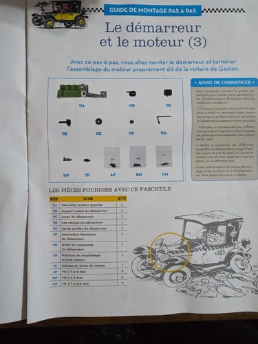 Construisez voiture de - construisez, la