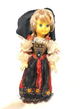 Ancienne Grande Poupée collection Femme Alsacienne celluloïd 43cm avec costume