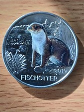 3 euros "Loutre" Autriche 2018