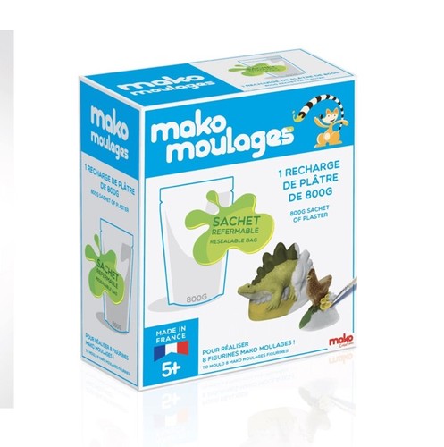 Recharge plâtre 800g mako - plâtre,