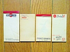 4 Anciens carnets calepins