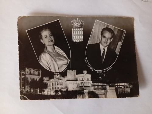 Carte postale monaco 1956 - postale,