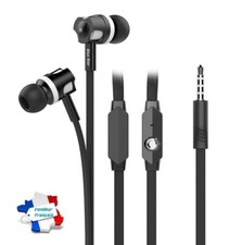 Kit Piéton Main Libre Écouteur Stéréo Haute Qualité JM26 Universel Jack 3,5 mm 
