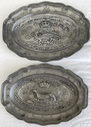 Anciens paire plateaux - anciens,,