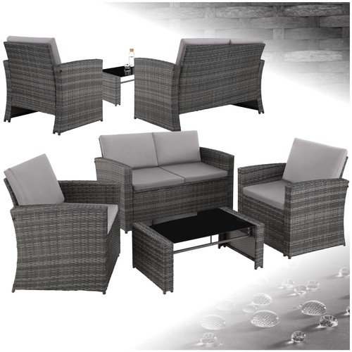 Tectake salon jardin en - salon,