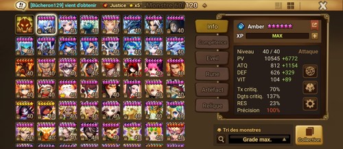 Compte summoners war - compte,