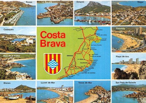 Espagne costa brava - espagne,