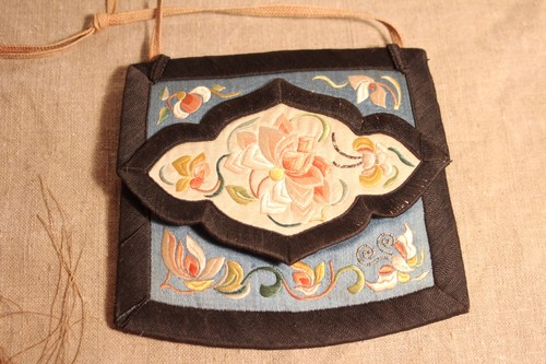 Ancien sac pochette porte