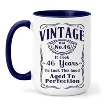 Vintage 46 Mug Anniversaire -