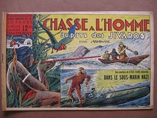 ALBUM-MAGAZINE COQ-HARDI n° 11  Chasse à l'homme au pays des Jivaros