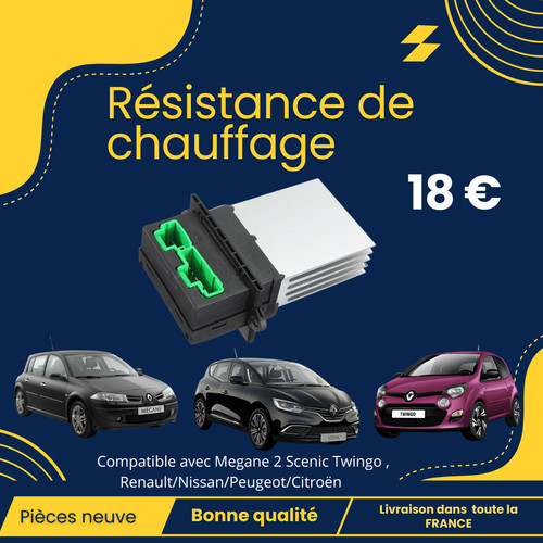 Résistance chauffage - de,