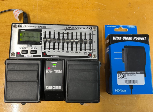 Boss graphic equalizer - eq-20,
