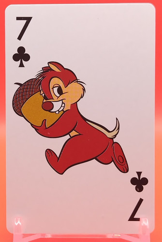 Carte jouer disney - jouer, chip