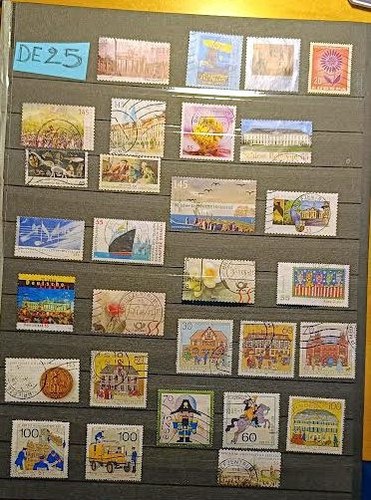 Lot timbres oblitérés - timbres, used