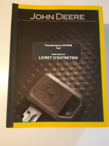 Manuel livret entretien de - livret,