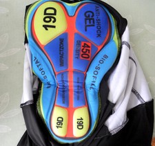 Cuissard vélo STRAVA 2XL ( ou XL) noir blanc