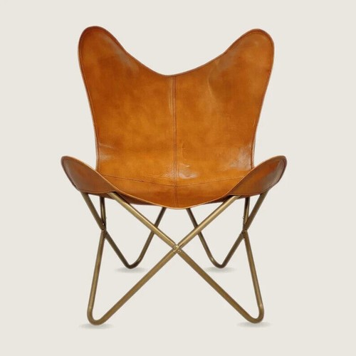Fauteuil papillon cuir - fauteuil, en