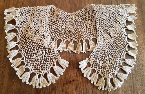 Col ancien dentelle - col,